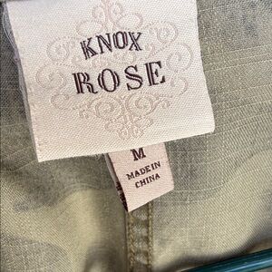 Knox Rose Sage Green Top